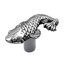 Pollino - Koi Knob - Antique Silver