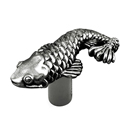 Pollino - Koi Knob - Vintage Pewter