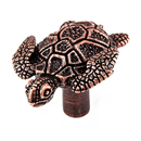 Pollino - Turtle Knob - Antique Copper