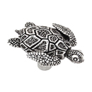 Pollino - Turtle Knob - Vintage Pewter