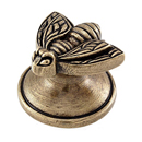 Pollino - Small Bee Knob - Antique Brass