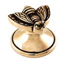 Pollino - Small Bee Knob - Antique Gold