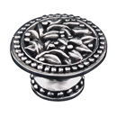 San Michele - 1" Cabinet Knob - Antique Silver