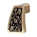 San Michele - Finger Cabinet Knob - Antique Brass