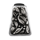 San Michele - Finger Cabinet Knob - Antique Silver