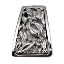 San Michele - Finger Cabinet Knob - Polished Silver
