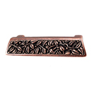 San Michele - 3" Finger Cabinet Pull - Antique Copper