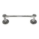 San Michele - 18" Towel Bar - Polished Silver