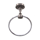 San Michele - Towel Ring - Vintage Pewter