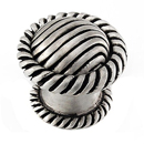 Sanzio - Lines Small Knob - Antique Nickel