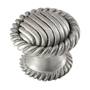 Sanzio - Lines Small Knob - Satin Nickel