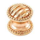 Sanzio - Lines & Beads Small Knob - Polished Gold