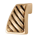 Sanzio - Wavy Lines Finger Knob - Antique Gold