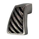 Sanzio - Wavy Lines Finger Knob - Gunmetal