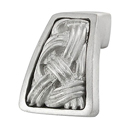 Sanzio - Linking Lines Finger Knob - Satin Nickel