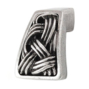 Sanzio - Linking Lines Finger Knob - Vintage Pewter