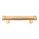 Sanzio - Wavy Lines Pull - Polished Gold