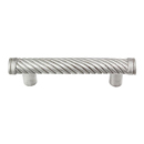 Sanzio - Wavy Lines Pull - Satin Nickel