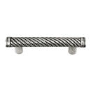 Sanzio - Wavy Lines Pull - Vintage Pewter