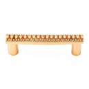 Sanzio - Lines & Beads Pull - Polished Gold