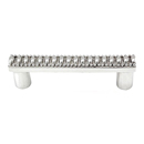 Sanzio - Lines & Beads Pull - Polished Nickel