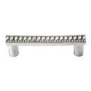 Sanzio - Lines & Beads Pull - Satin Nickel