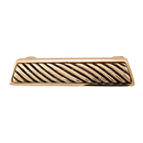 Sanzio - Wavy Lines Finger Pull - Antique Gold