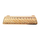 Sanzio - Wavy Lines Finger Pull - Polished Gold