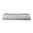 Sanzio - Wavy Lines Finger Pull - Satin Nickel