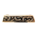 Sanzio - Linking Lines Finger Pull - Antique Gold