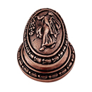 Sforza - Woman Oval Knob - Antique Copper