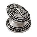 Sforza - Woman Oval Knob - Vintage Pewter