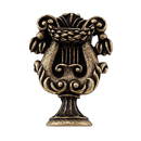 Sforza - Harp Cabinet Knob - Antique Brass