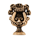 Sforza - Harp Cabinet Knob - Antique Gold