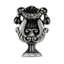 Sforza - Harp Cabinet Knob - Antique Silver