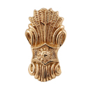 Sforza - Arrows Cabinet Knob - Polished Gold