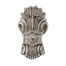 Sforza - Arrows Cabinet Knob - Polished Silver