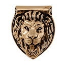 Sforza - Lion Cabinet Knob - Antique Gold