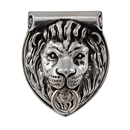 Sforza - Lion Cabinet Knob - Antique Silver