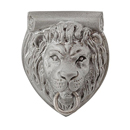 Sforza - Lion Cabinet Knob - Satin Nickel