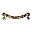 Sforza - Harp Cabinet Pull - Antique Gold
