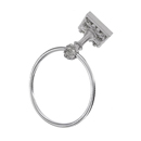 Sforza - Towel Ring - Satin Nickel