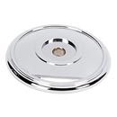 A1563 PC - Classic Traditional - Backplate for Knob A1561 - Polished Chrome