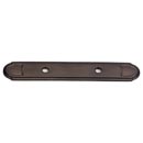 A1568-3 CHBRZ - Classic Traditional - Backplate for 3"cc Pull - Chocolate Bronze