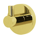 A8380 PB/NL - Contemporary I - Robe Hook - Unlacquered Brass