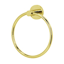 A8340 PB/NL - Contemporary I - Towel Ring - Unlacquered Brass