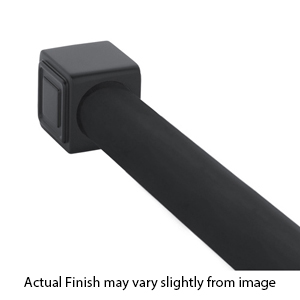 72" Shower Rod - Cube - Bronze