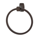 A6540 - Cube - Towel Ring - Chocolate Bronze