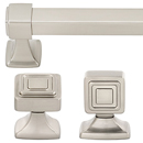 Cube - Satin Nickel