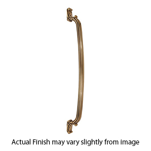 D3650-18 PA - Ornate Collection - 18" Appliance Pull - Polished Antique